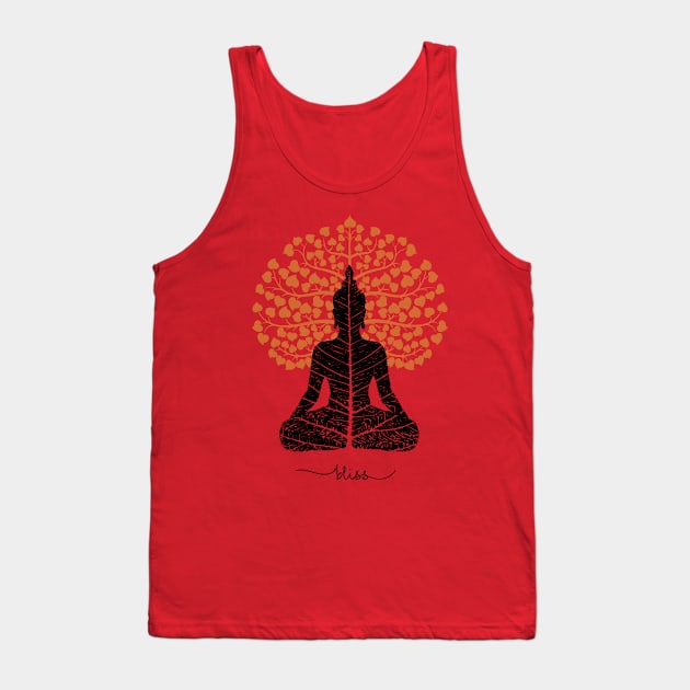 buddha Tank Top by vaicitriya